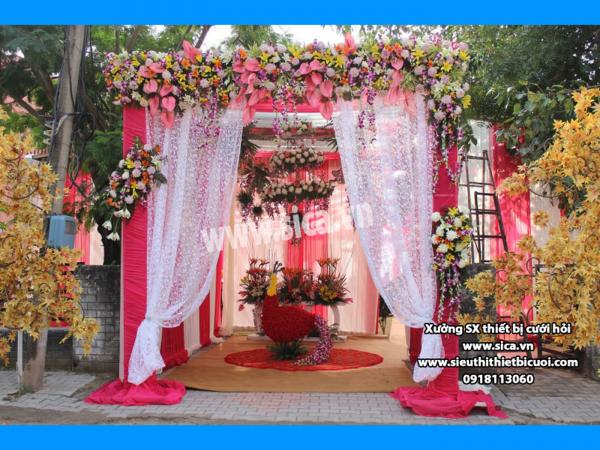Nơi sản xuất cổng hoa đám cưới đẹp