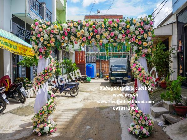 Điểm bán cổng hoa đám cưới sang trọng nhất