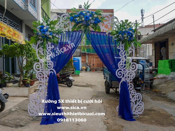 Nơi bán cổng hoa đám cưới CNC hoa văn mới
