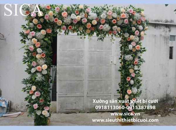 Bán cổng cưới kết hoa giá rẻ
