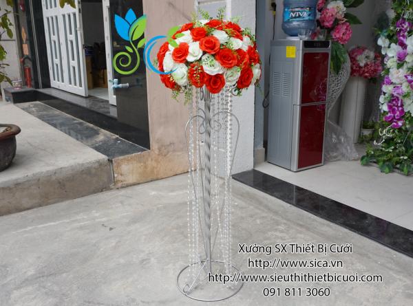 Bảng giá bán trụ hoa trang trí lối đi nđám cưới