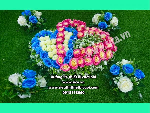 Cung cấp hoa trang trí xe rước dâu mới nhất hiện nay