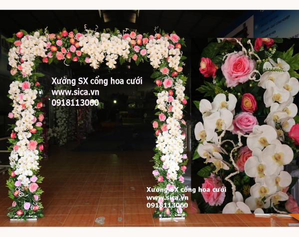 Cổng cưới hoa lan hồ điệp cao cấp nhất