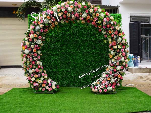 Cổng vòm hoa cưới đẹp