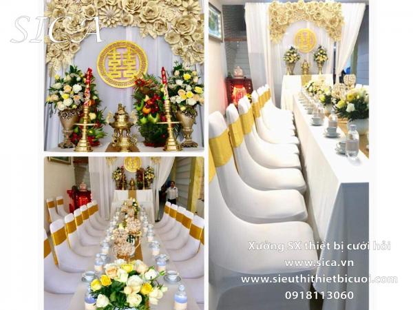 Giá bán bàn hai họ đám cưới