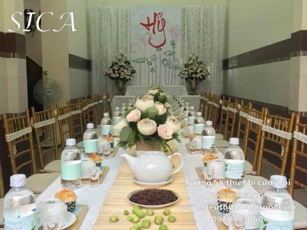 Sản xuất bán phụ kiện trang trí nhà đám cưới