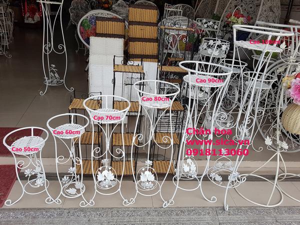 Chân kệ hoa trang trí