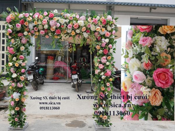 Công hoa đám cươi phong cách mới