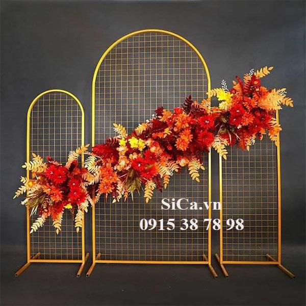 Sản xuất bán Bộ khung sắt backgound lưới