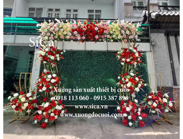 Cổng hoa đám cưới đẹp rẻ