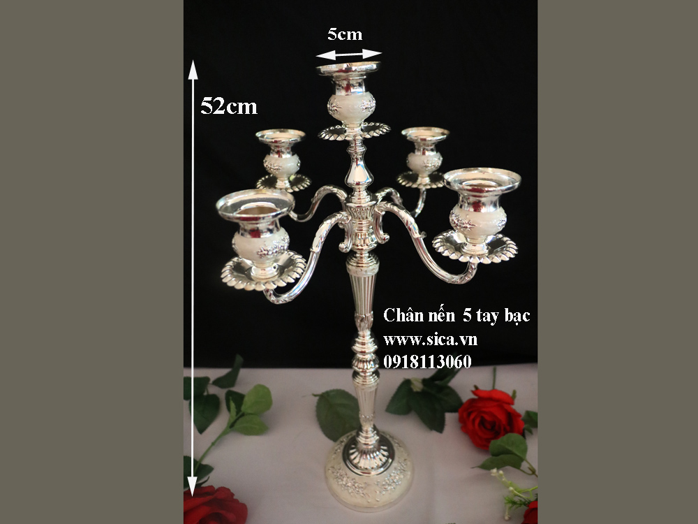 cho thuê chân nến để bàn giá rẻ