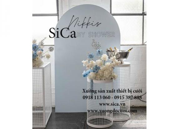 Mẫu tấm phong đám cưới miền tây