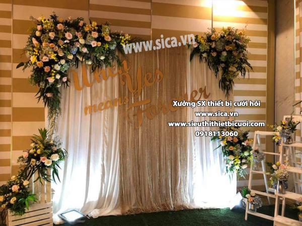 Cung cấp bán backdrop cưới cho nhà hàng