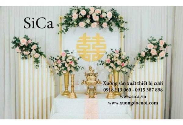 Nơi bán bàn thờ gia tiên tiệc cưới giá rẻ