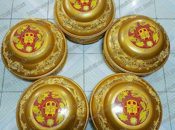 Tranh trí mâm quả đẹp