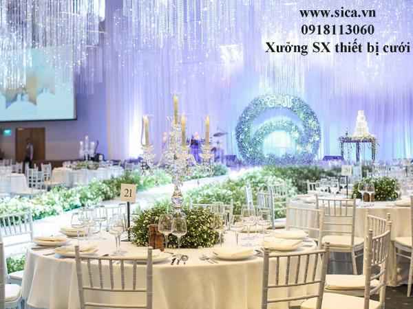 Thiết kế nhà hàng tiệc cưới mới nhất