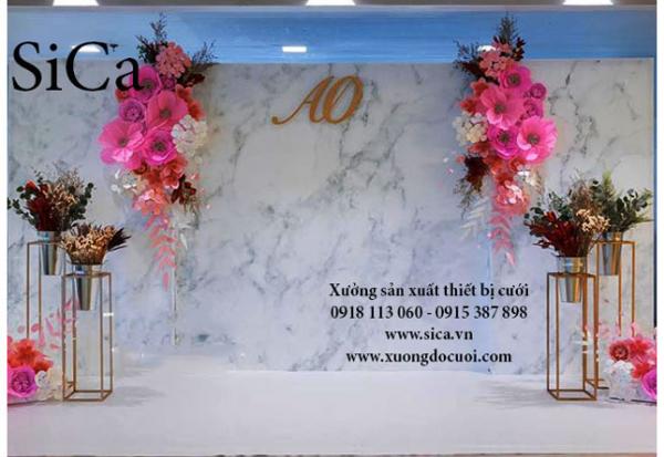 Bán Background trang trí tiệc cưới
