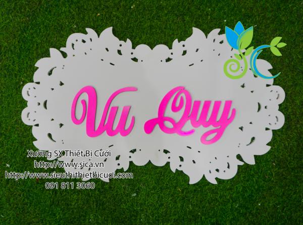 Cung cấp bản tên cưới