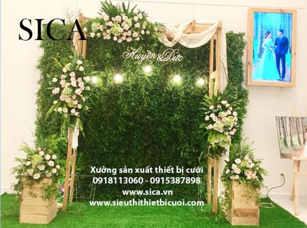 Các loại tấm phông tiệc cưới