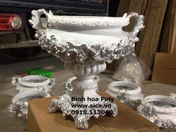 Bình cắm hoa nghệ thuật poly PL-027