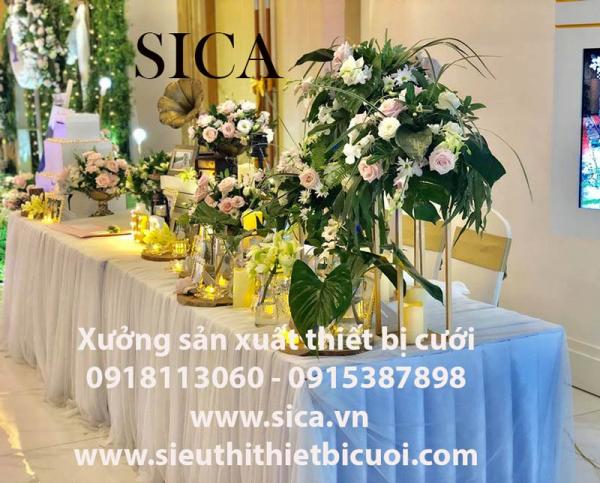 Bán vật dụng trang trí gia tiên đám cưới đơn giản