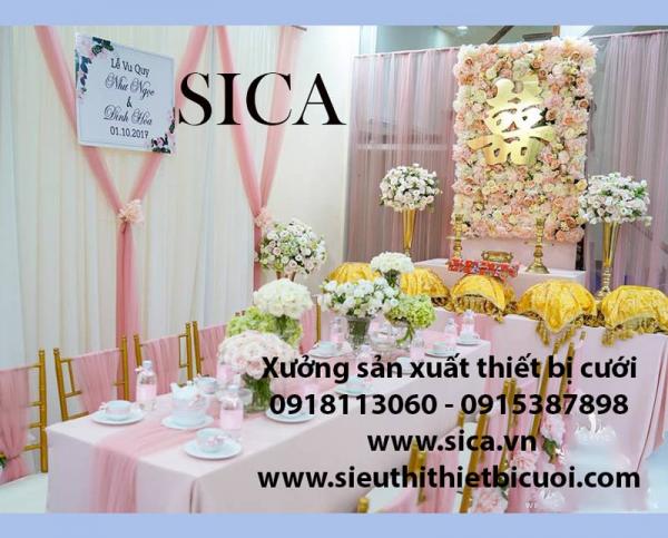 Xưởng bán khung treo rèm trang trí gia tiên