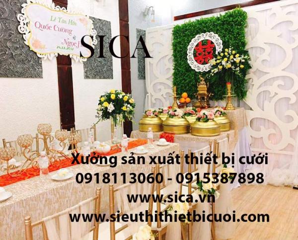 Giá bán phụ kiện bàn thờ đám cưới mới nhất