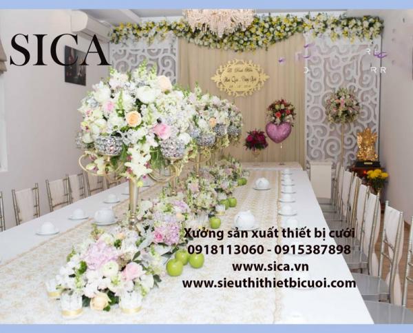 Điểm bán phụ kiện trang trí bàn thờ đám cưới