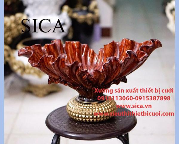 Bình hoa composite cổ điển mẫu mới nhất