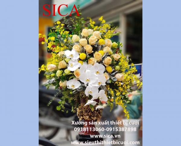 Chuyên bán bình hoa composite giá rẻ