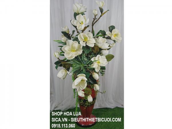 BÌnh hoa Ngọc Lan trắng, hoa đại sảnh
