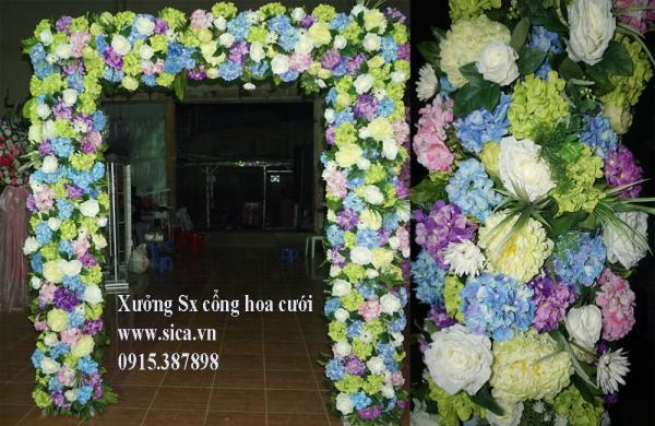 Cổng hoa đám cưới cao cấp