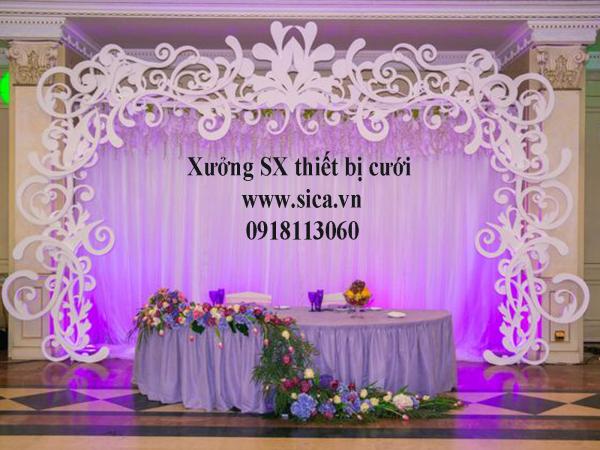 thiết kế sân khấu cắt CNC