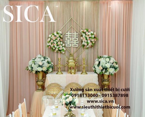 Chổ bán phụ kiện bàn thờ gia tiên đám cưới