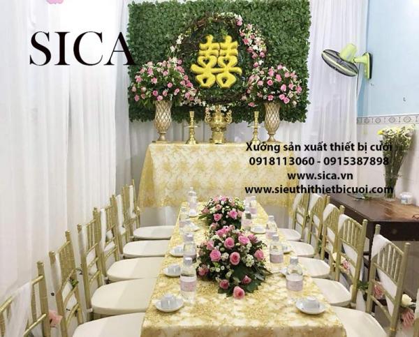 Điểm bán bàn thờ gia tiên ngày cưới mới nhất