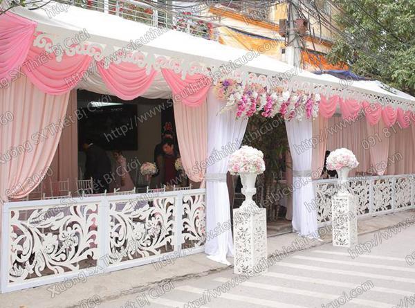 Cung cấp hàng rào trang trí đám cưới