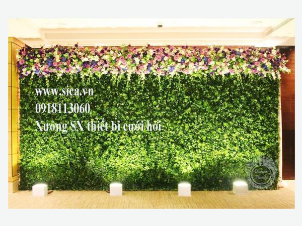 Sản xuất mua bán phông trang trí cưới
