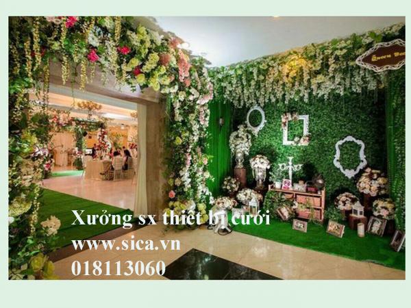 Sản xuất thiết kế không gian tiệc cưới