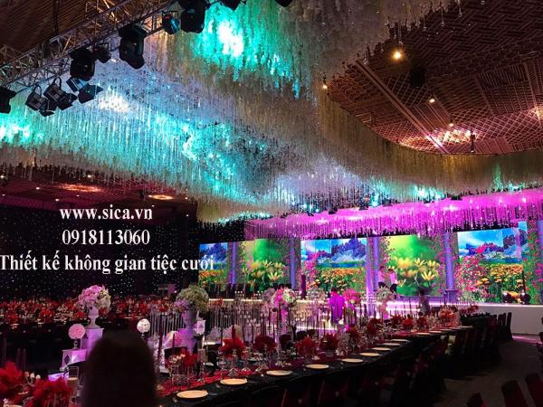 Nơi sản xuất bán các thiết bị tiệc cưới