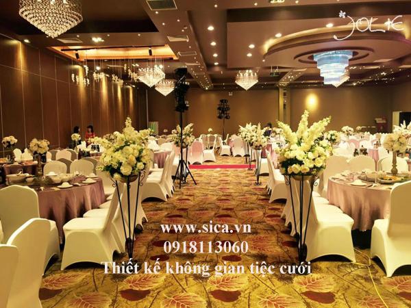 Mua bán thiết bị trang trí nhà hàng đám cưới