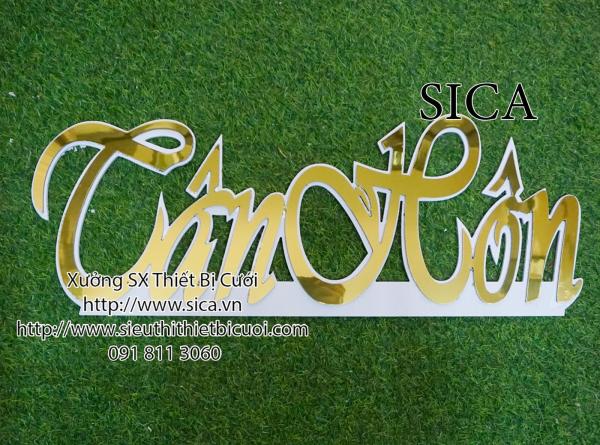 bảng Tân Hôn bằng  alu