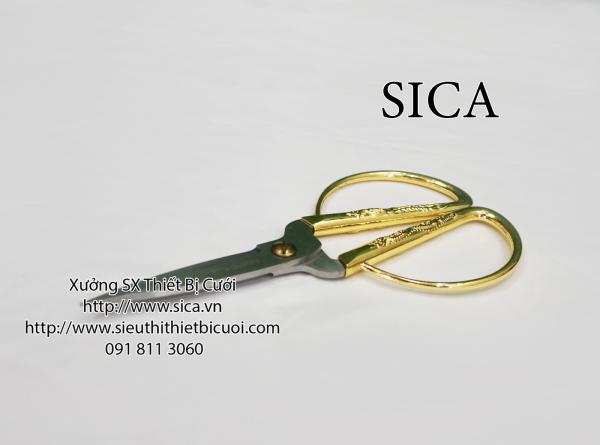Bán kéo vàng chạm rồng cắt băng khánh thanh 