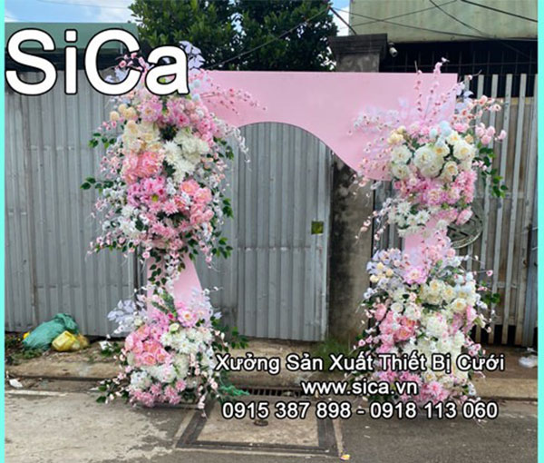 Khung sườn cổng cưới CNC 