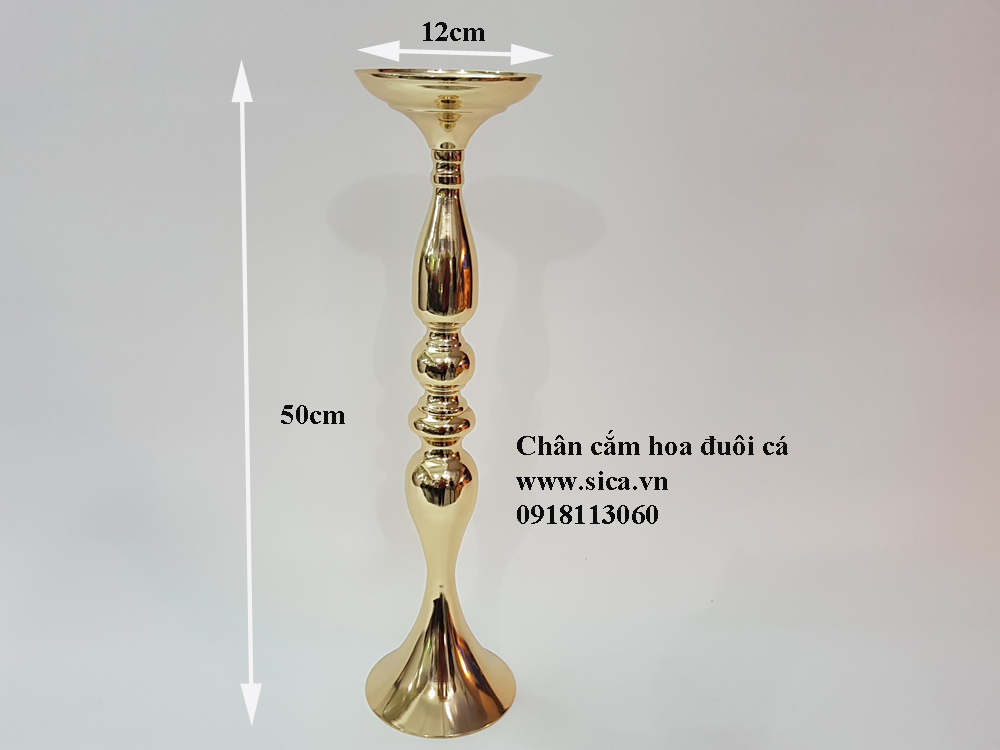 cho thuê chân nến cắm hoa
