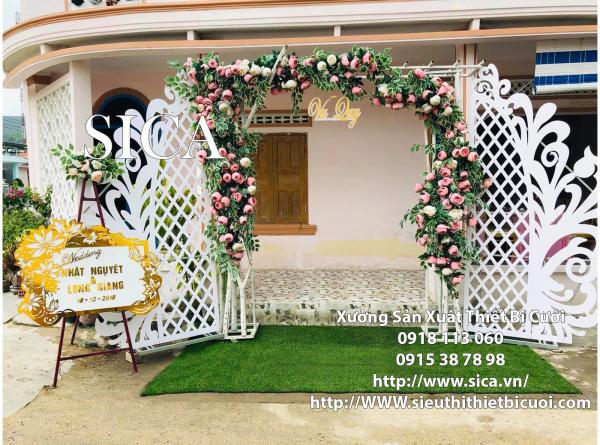 Xưởng bán hàng rào cưới mới nhất