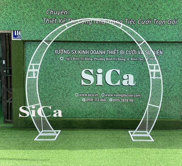 Giá cho thuê khung sườn cổng cưới rẻ nhất 