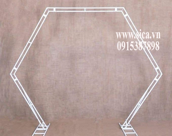 kiểu cổng lục giác